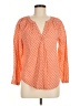 Boden 100% Cotton Orange 3/4 Sleeve Blouse Size 8 - photo 1