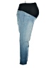 1822 Denim Color Block Blue Jeans Size 16 - photo 4