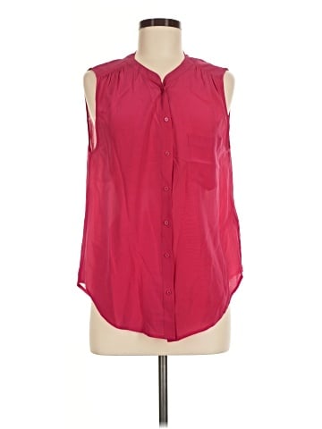 Joie Sleeveless Button-Down Shirt (view 1)