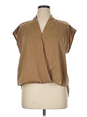 Banana Republic Factory Store Short Sleeve Blouse (view 1)