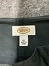 Talbots 100% Acetate Solid Black Formal Skirt Size 12 - photo 4