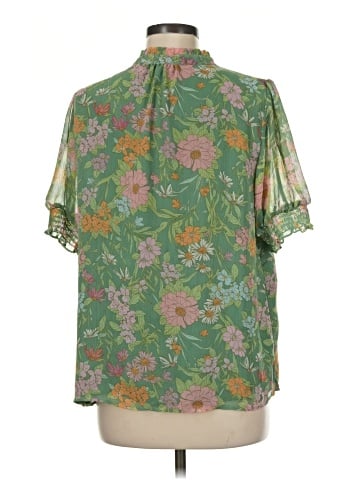 Vince Camuto Short Sleeve Blouse (view 2)