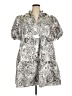 Sugarlips 100% Polyester Paisley Silver Casual Dress Size XL - photo 1
