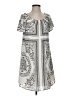 Maurices 100% Polyester Paisley Gray Casual Dress Size XS - photo 1