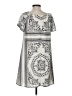 Maurices 100% Polyester Paisley Gray Casual Dress Size XS - photo 2