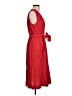 Pure Navy Red Cocktail Dress Size 4 - photo 4