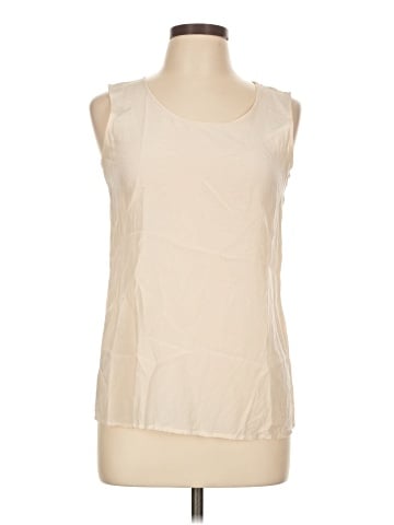 Lord & Taylor Sleeveless Silk Top (view 1)
