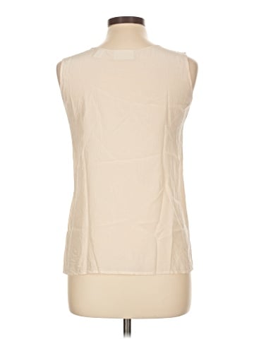 Lord & Taylor Sleeveless Silk Top (view 2)