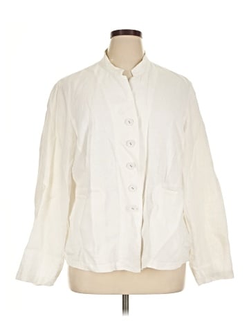 Eileen Fisher 3/4 Sleeve Button-Down Shirt (view 1)
