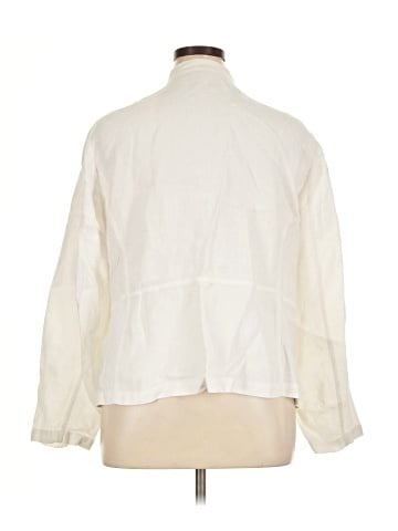 Eileen Fisher 3/4 Sleeve Button-Down Shirt (view 2)