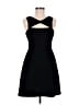 BCBGeneration 100% Recycled Polyester Solid Black Cocktail Dress Size 8 - photo 1