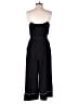 As U Wish Solid Black Jumpsuit Size M - photo 2