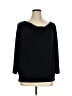 Eileen Fisher Black Long Sleeve Blouse Size XL - photo 1