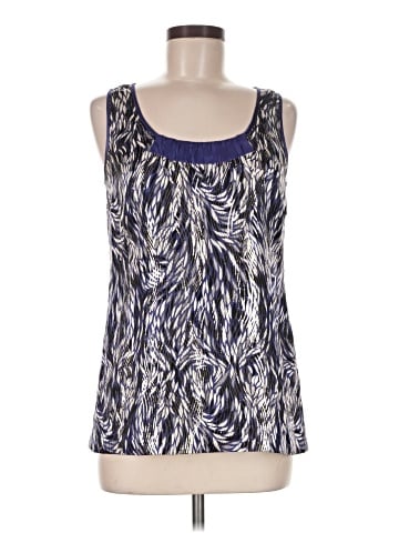 Tory Burch Sleeveless Silk Top (view 1)
