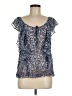 American Eagle Outfitters 100% Polyester Blue Sleeveless Blouse Size M - photo 1