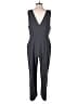 Uniqlo Solid Gray Jumpsuit Size M - photo 2