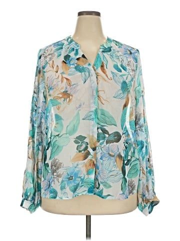 Chico's 3/4 Sleeve Blouse (view 1)