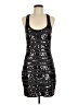 Express Metallic Silver Cocktail Dress Size M - photo 1