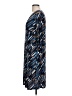 Elementz Print Blue Casual Dress Size L - photo 5