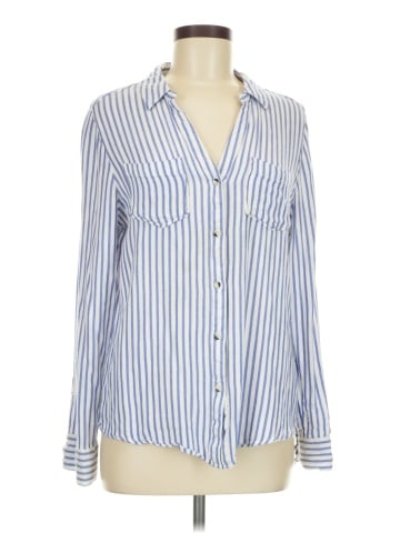 Tinsel Long Sleeve Button-Down Shirt (view 1)