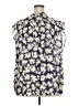 Chaus Blue Sleeveless Blouse Size 3X - photo 2