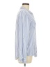 Tinsel Stripes Blue Long Sleeve Button-Down Shirt Size M - photo 4