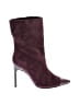 Nine West Burgundy Ankle Boots Size 7 - photo 1