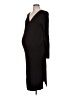 Gap - Maternity Black Casual Dress Size Med Maternity - photo 1