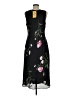 Studio I Floral Black Cocktail Dress Size M (estimated) - photo 2