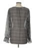 Maurices 100% Polyester Gray Long Sleeve Blouse Size L - photo 2