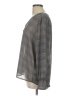 Maurices 100% Polyester Gray Long Sleeve Blouse Size L - photo 5