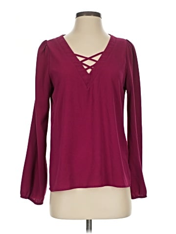 Everly Long Sleeve Blouse (view 1)