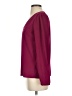 Everly 100% Polyester Burgundy Long Sleeve Blouse Size S - photo 5