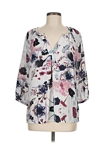 Rose & Thyme 3/4 Sleeve Blouse (view 1)