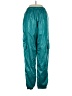 Adidas 100% Polyester Metallic Teal Casual Pants Size S - photo 2