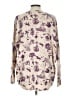 ModCloth Floral Purple Pullover Sweater Size L - photo 2