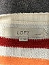 Ann Taylor LOFT Stripes Ivory Turtleneck Sweater Size S (petite) - photo 7