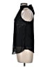 BCX 100% Polyester Black Sleeveless Blouse Size M - photo 5