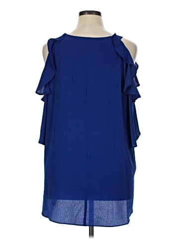 Umgee Short Sleeve Blouse (view 2)