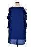Umgee Blue Short Sleeve Blouse Size XL - photo 2