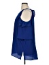 Umgee Blue Short Sleeve Blouse Size XL - photo 5