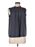Ann Taylor 100% Polyester Gray Sleeveless Blouse Size M - photo 1
