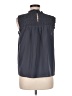 Ann Taylor 100% Polyester Gray Sleeveless Blouse Size M - photo 2