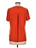 Anne Klein Orange Short Sleeve Top Size M - photo 2