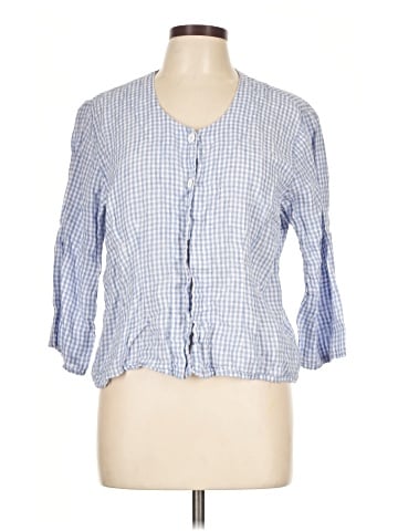 Flax 3/4 Sleeve Blouse (view 1)