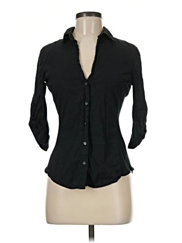 James Perse 3/4 Sleeve Button-Down Shirt (view 1)