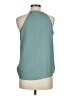 Papermoon 100% Polyester Teal Sleeveless Blouse Size M - photo 2