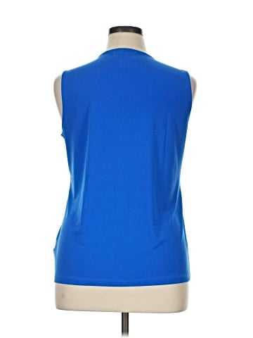 Dana Buchman Sleeveless Blouse (view 2)