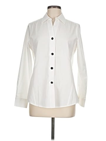 Foxcroft Long Sleeve Blouse (view 1)