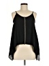 Emmelee 100% Polyester Black Sleeveless Blouse Size XS - photo 1